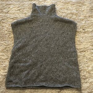 Abercrombie & Fitch Merino Wool-Blend Cut-off Sweater